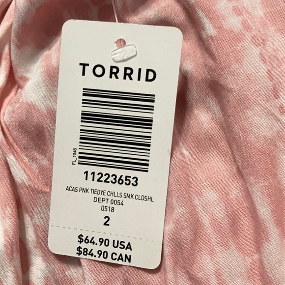 Torrid off shoulder Summer Dress - Picture 2 of 2